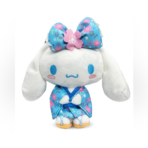 Sanrio Cherry Blossom Kimono Cinnamoroll Plushie, Collector’s Limited Edition - Picture 1 of 3